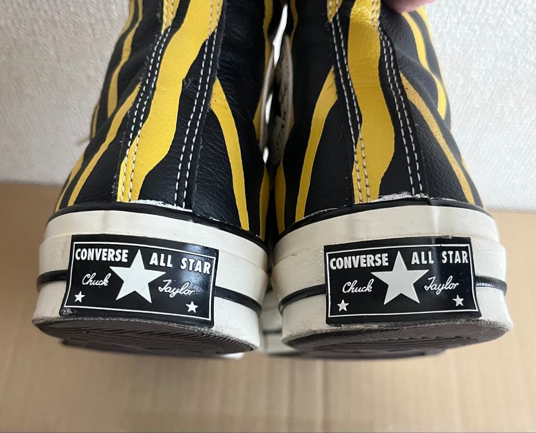 コンバース　オールスター　チャックテイラー　CT70 レザー　25.5 タイガー