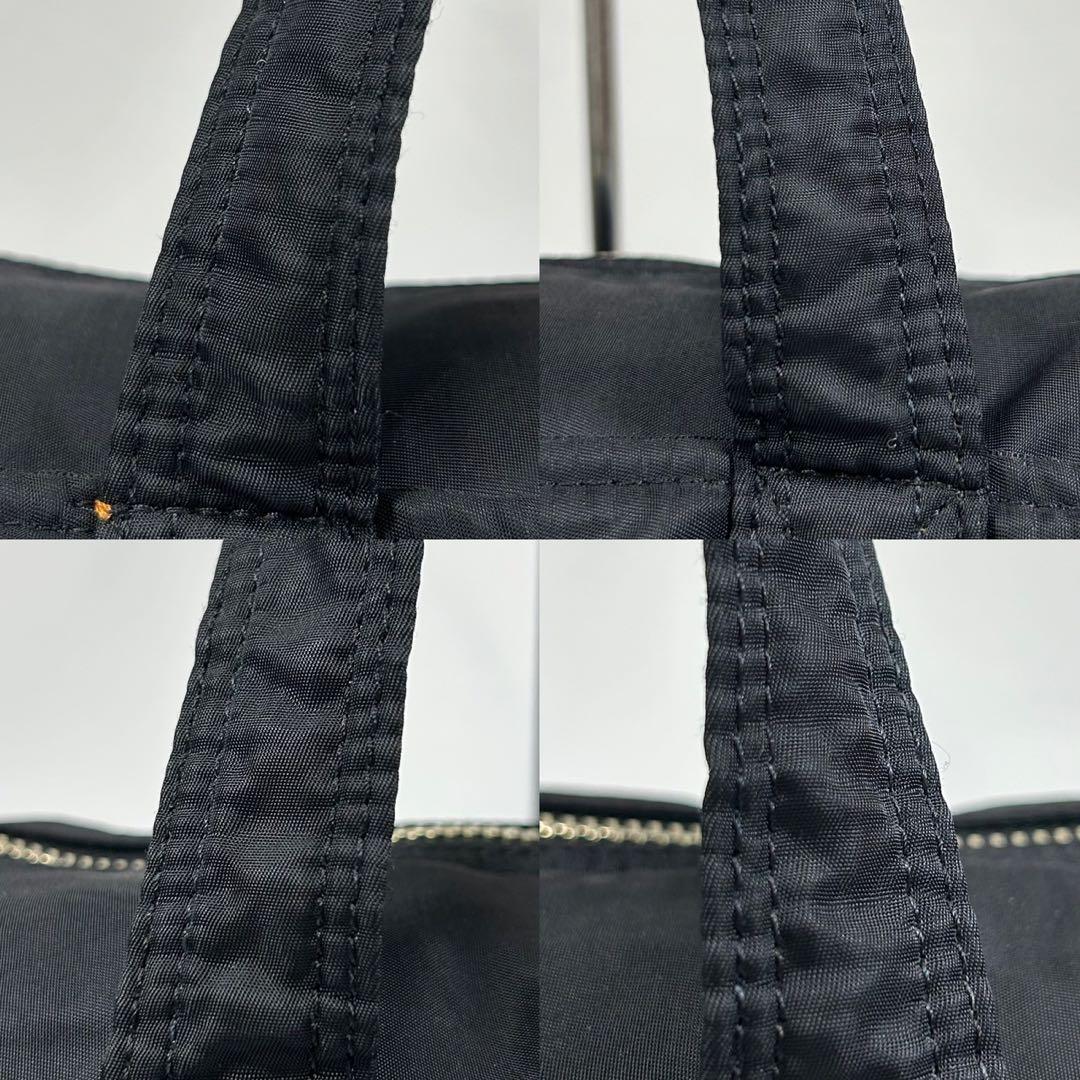 【美品】ポーター タンカー 吉田カバン ミニボストンバッグ 肩掛け ナイロン 黒