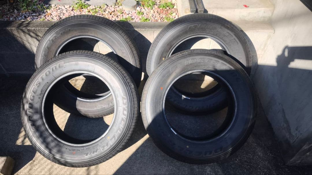 ジムニー新車外し　ブリヂストン デューラー 　4本　送料こみ