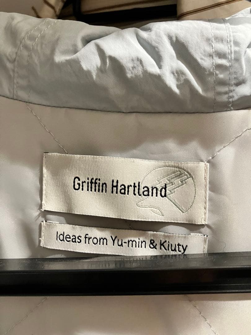 ジャケット・アウター Griffin Hartland  Navy Puff Smock