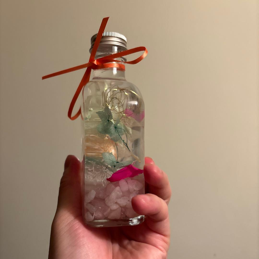 恋が実る？ローズクオーツたんのパワーハーバリウムたん！かわいい！