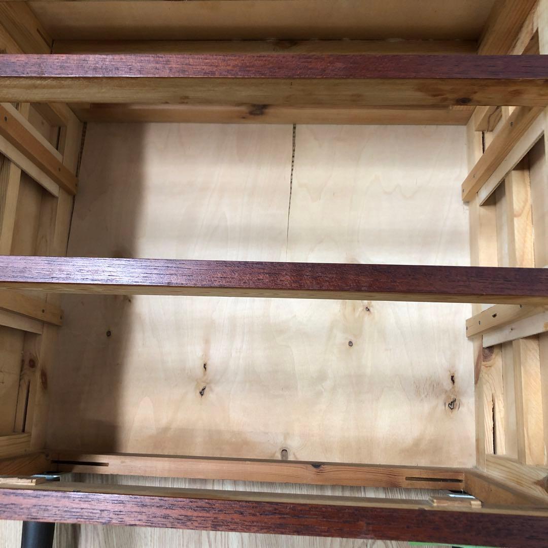 F143  3段スモールチェスト　北欧ヴィンテージ