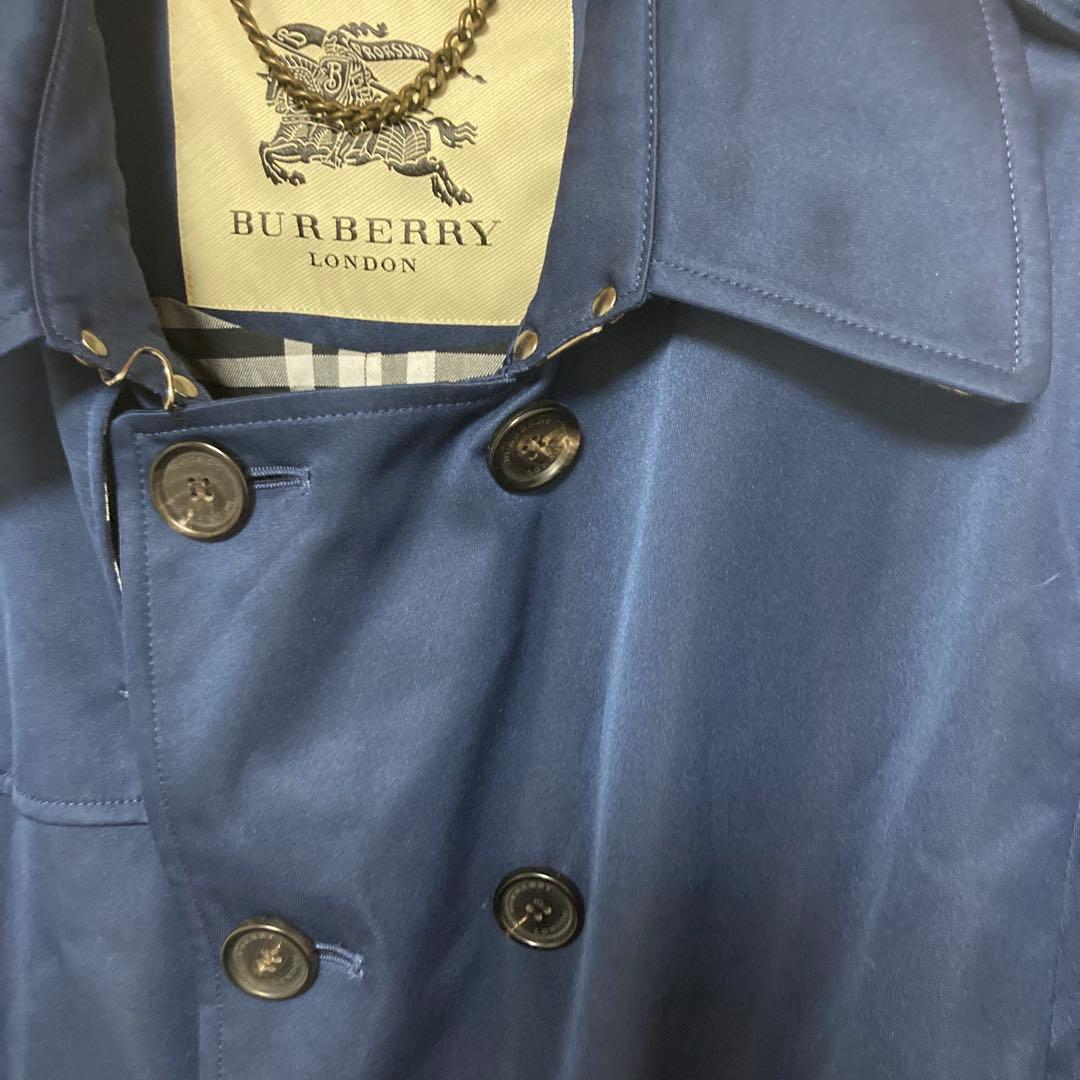 BURBERRY ネイビー トレンチコート 56
