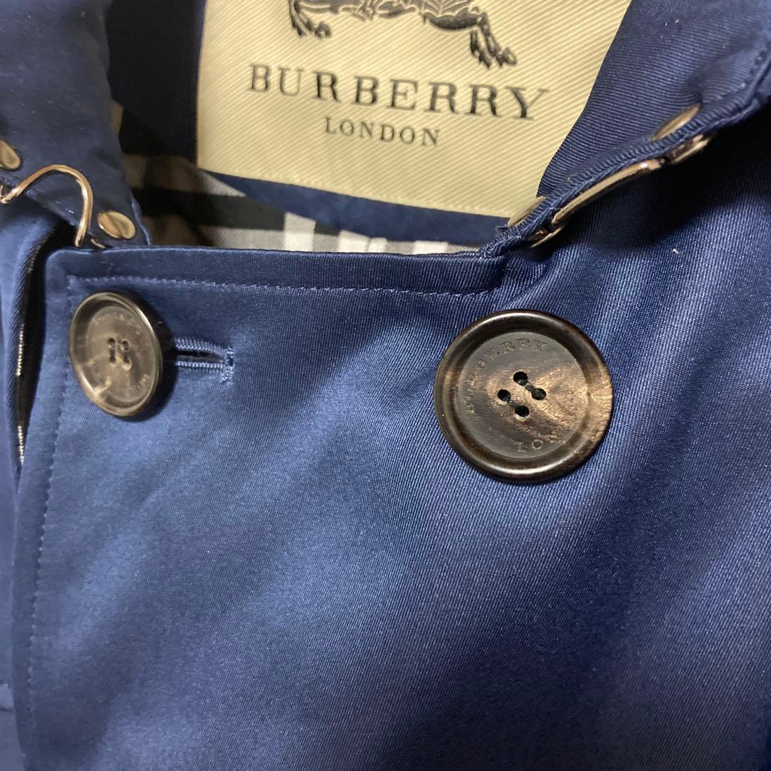 BURBERRY ネイビー トレンチコート 56