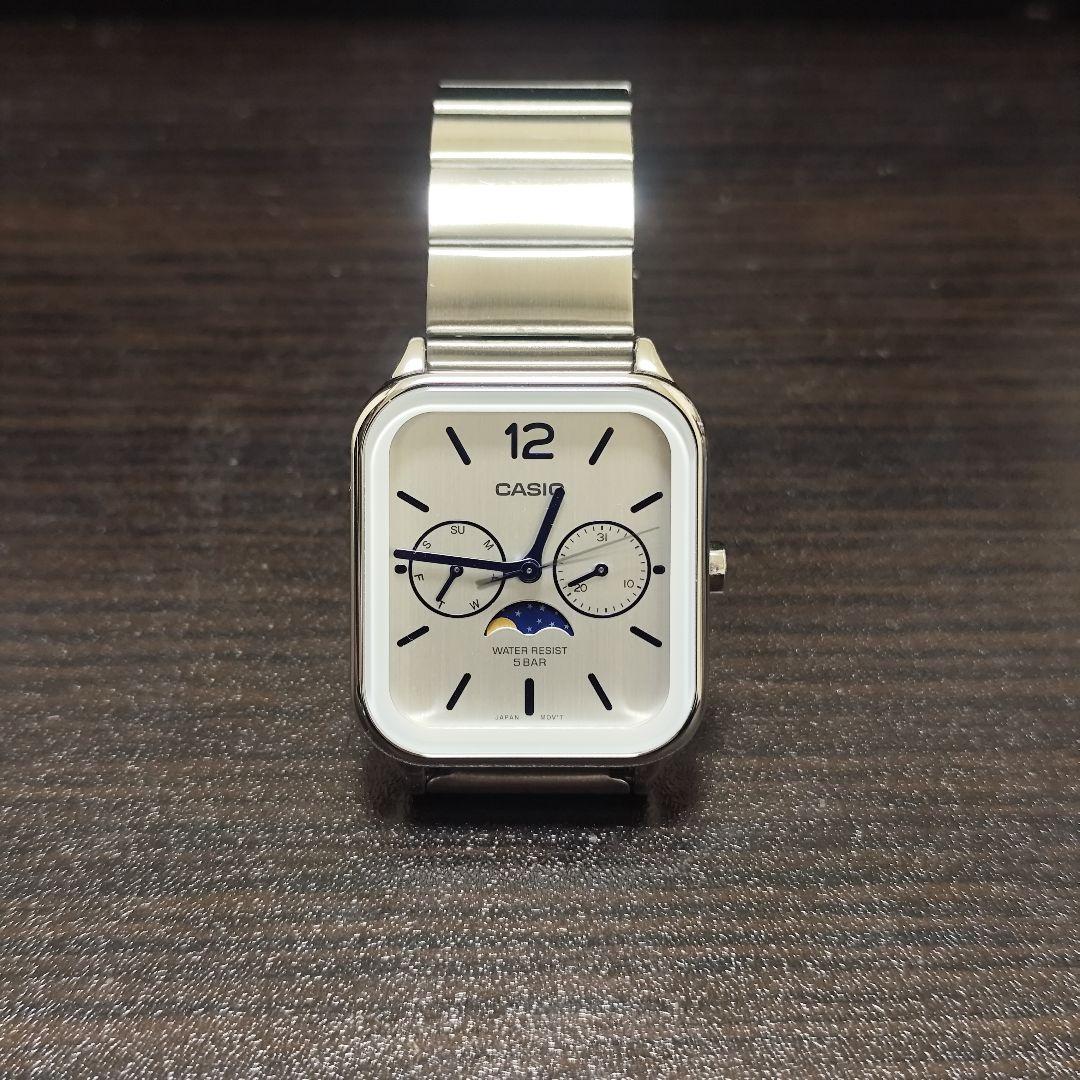 CASIO 腕時計STANDARD MENS MTP-M305 ムーンフェイズ