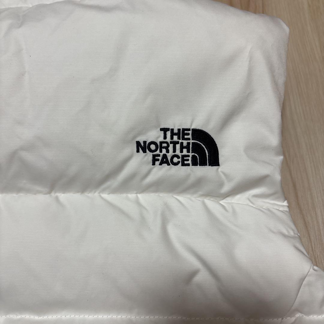 極美品☆ ノースフェイス ヌプシダウンベスト 700FPレディースXS ホワイト