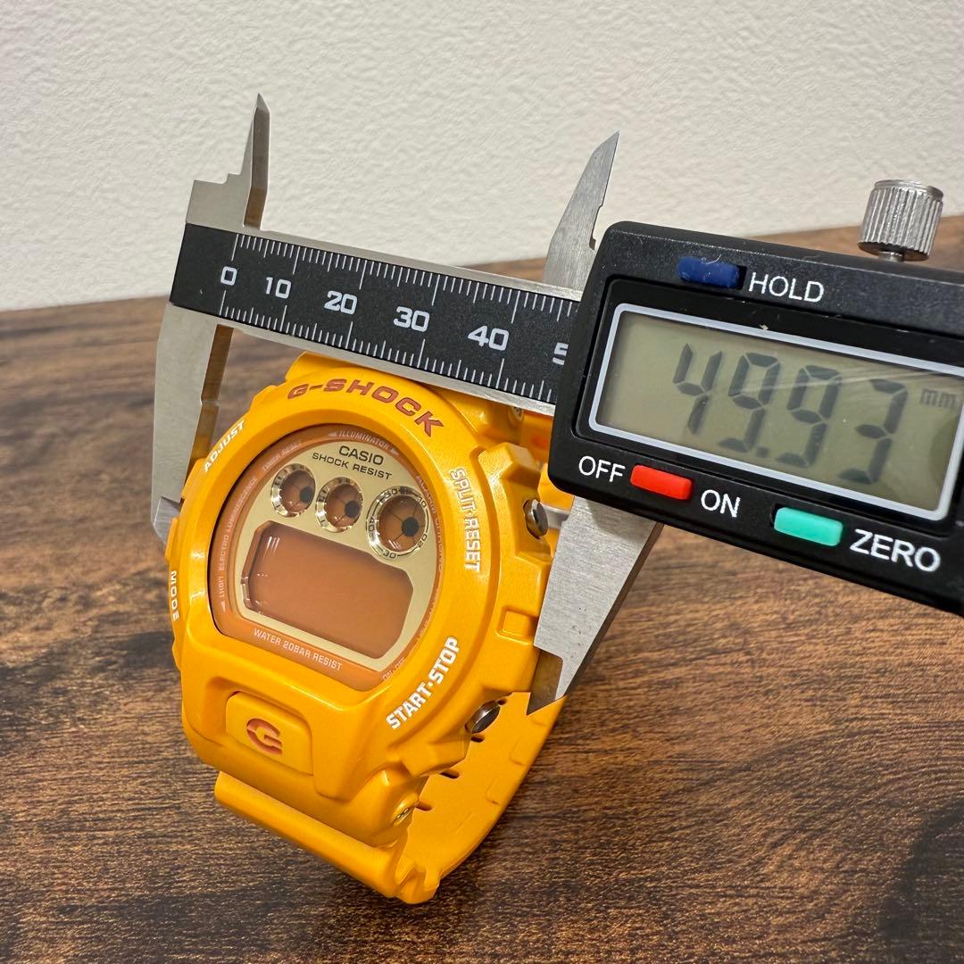 カシオ ジーショック G-SHOCK DW-6900SB イエロー 腕時計