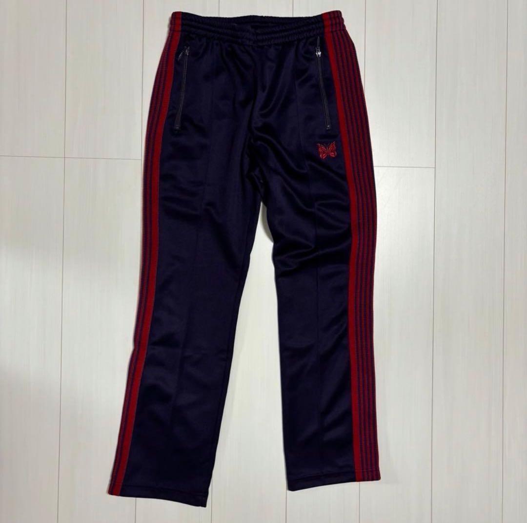 Needles トラックパンツ S パープル/レッド 紫/赤 永野芽郁着用