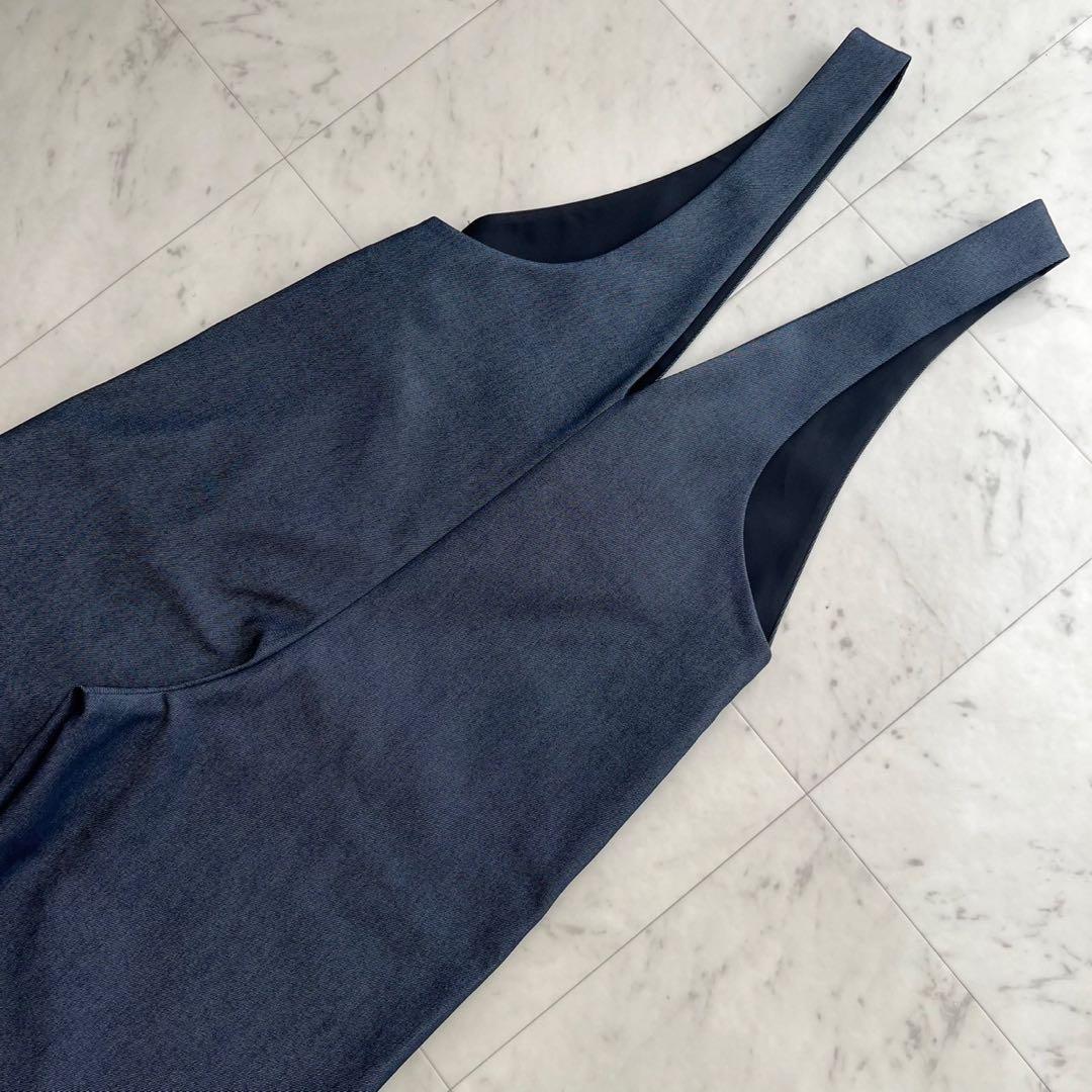 LE PHIL ルフィル 近年 ＳＯＬＯＴＥＸデニムサロペット インディゴ