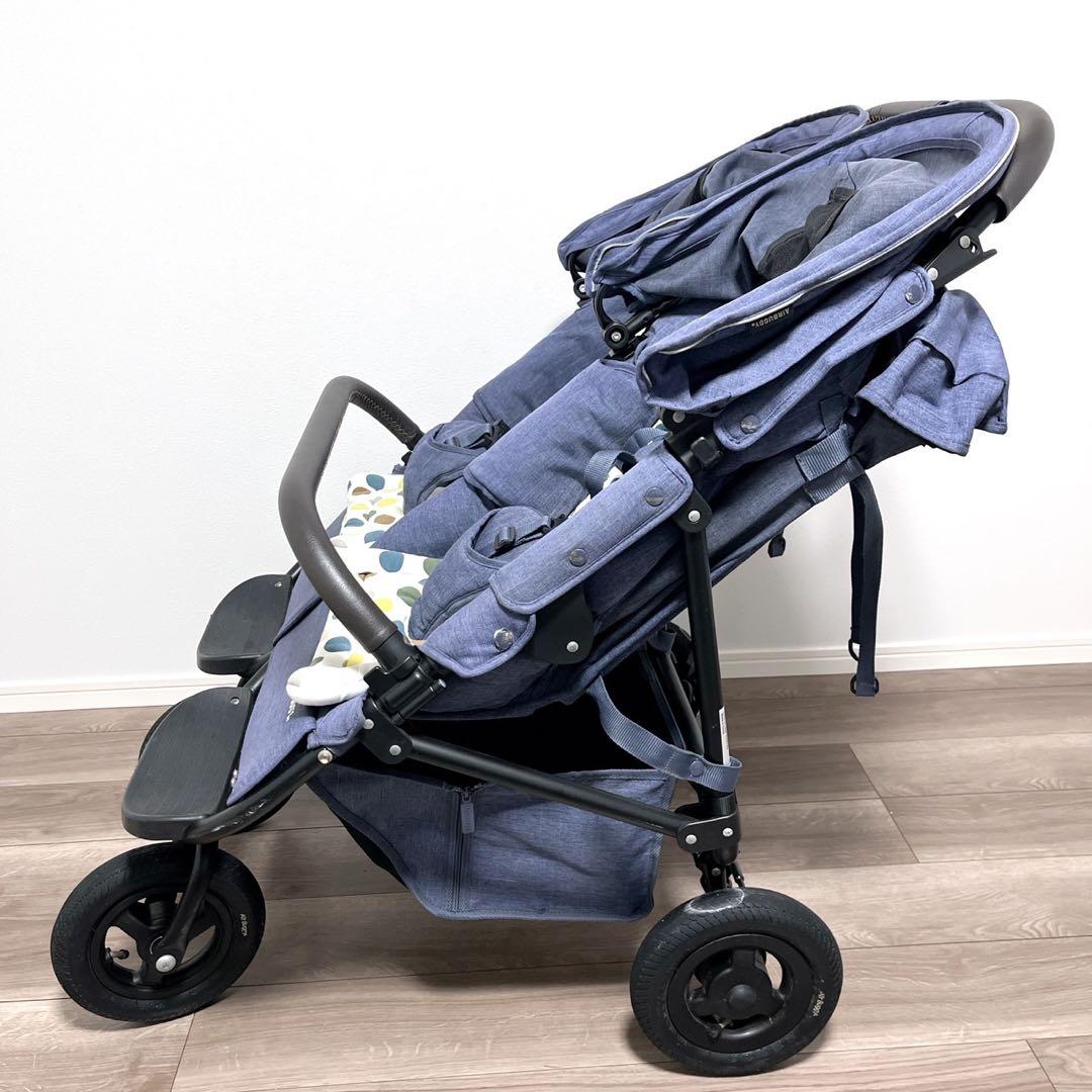 AIRBUGGY エアバギーココダブル　フロムバース　ネイビー