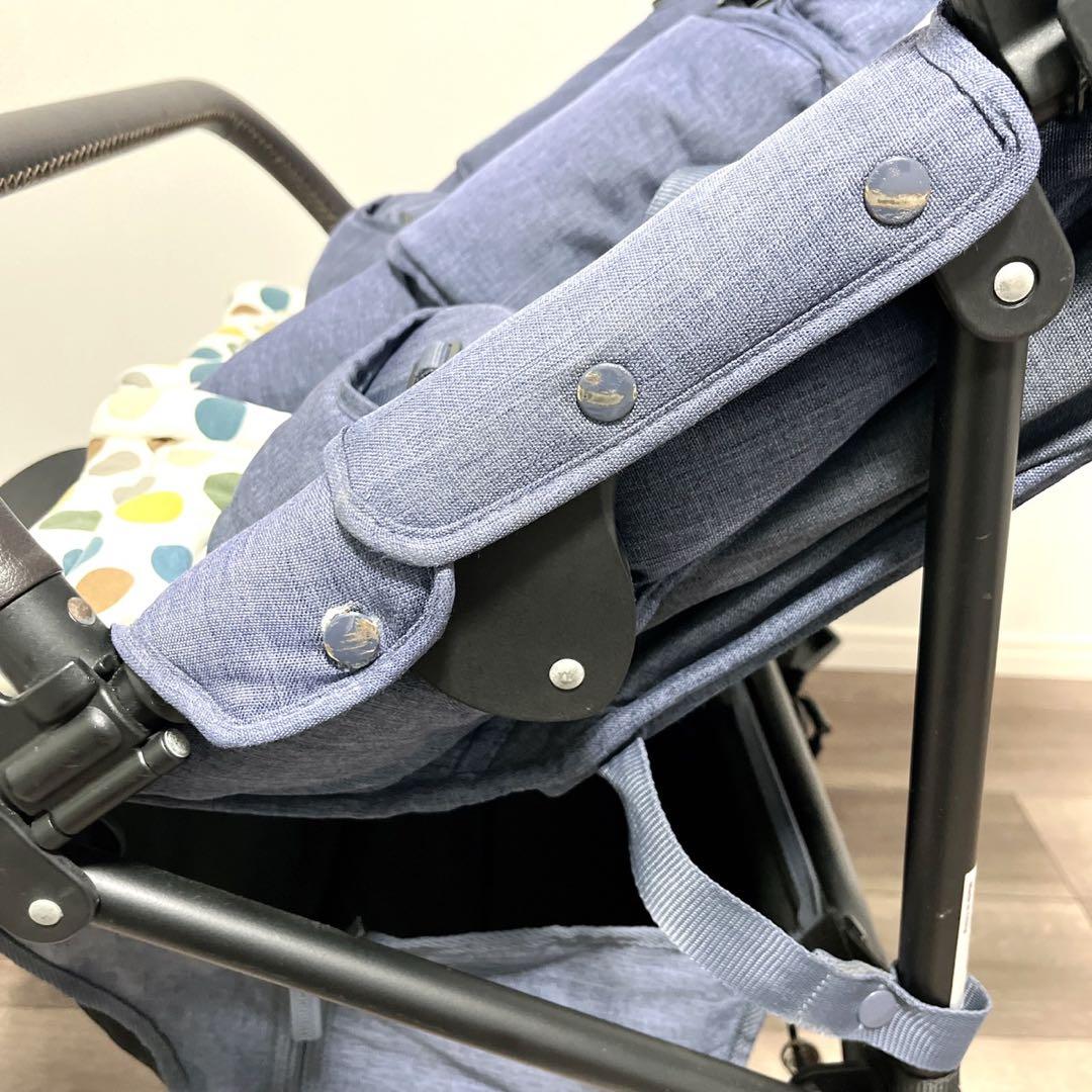 AIRBUGGY エアバギーココダブル　フロムバース　ネイビー