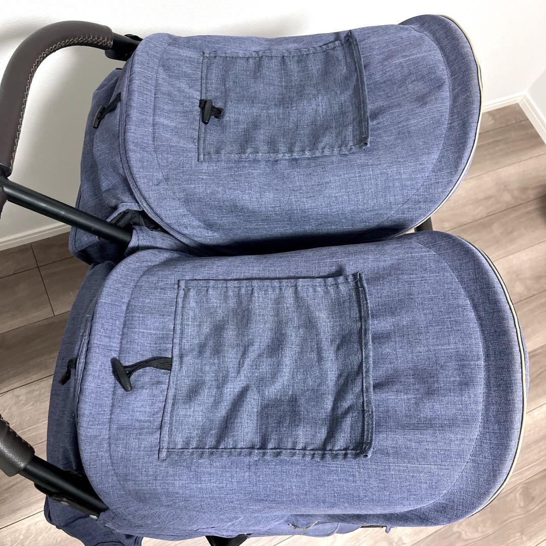 AIRBUGGY エアバギーココダブル　フロムバース　ネイビー