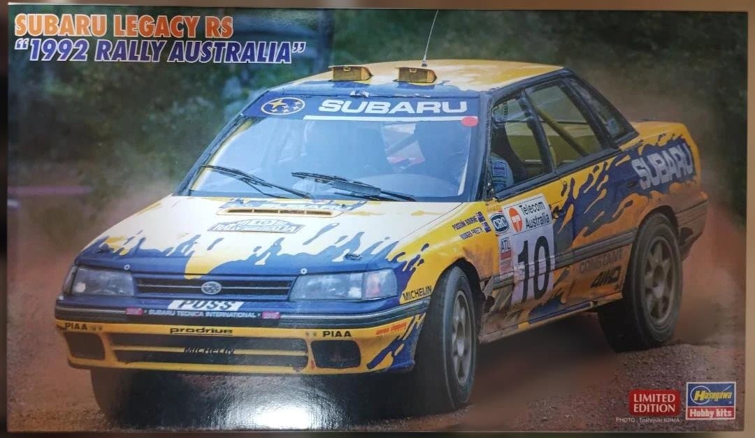 HASEGAWA　ラリー車プラモデル　6箱セット