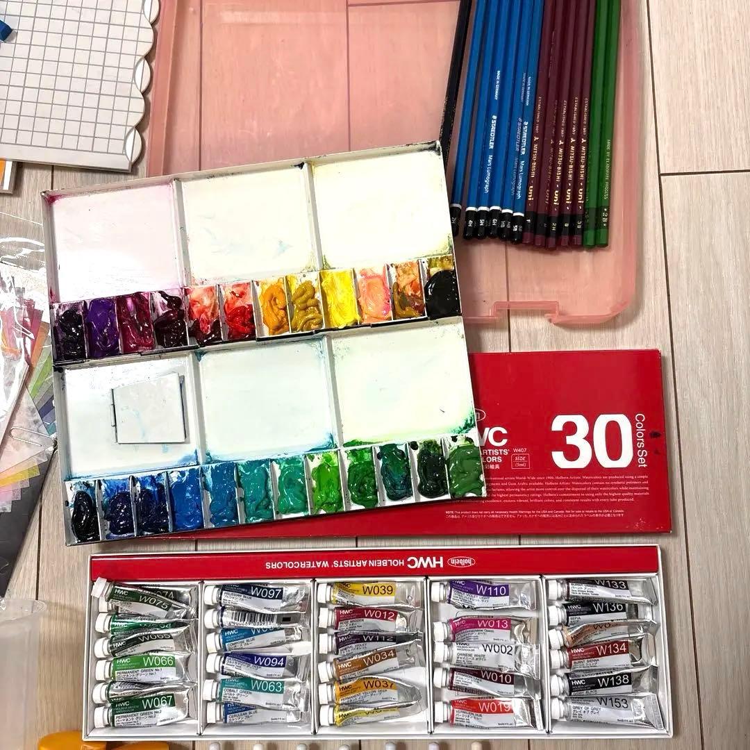 ゆ*う様 画材セット 新品未開封有 ターナー色彩アクリルガッシュ20ml ホルベ