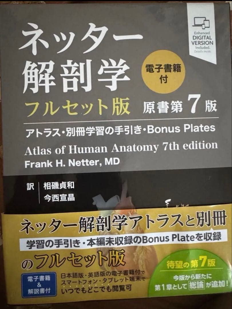 ネッター解剖学 フルセット版 原書第7版