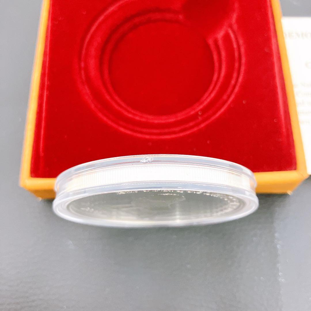 9SAM6 コンゴ民主共和国 20フラン 銀貨 2000年