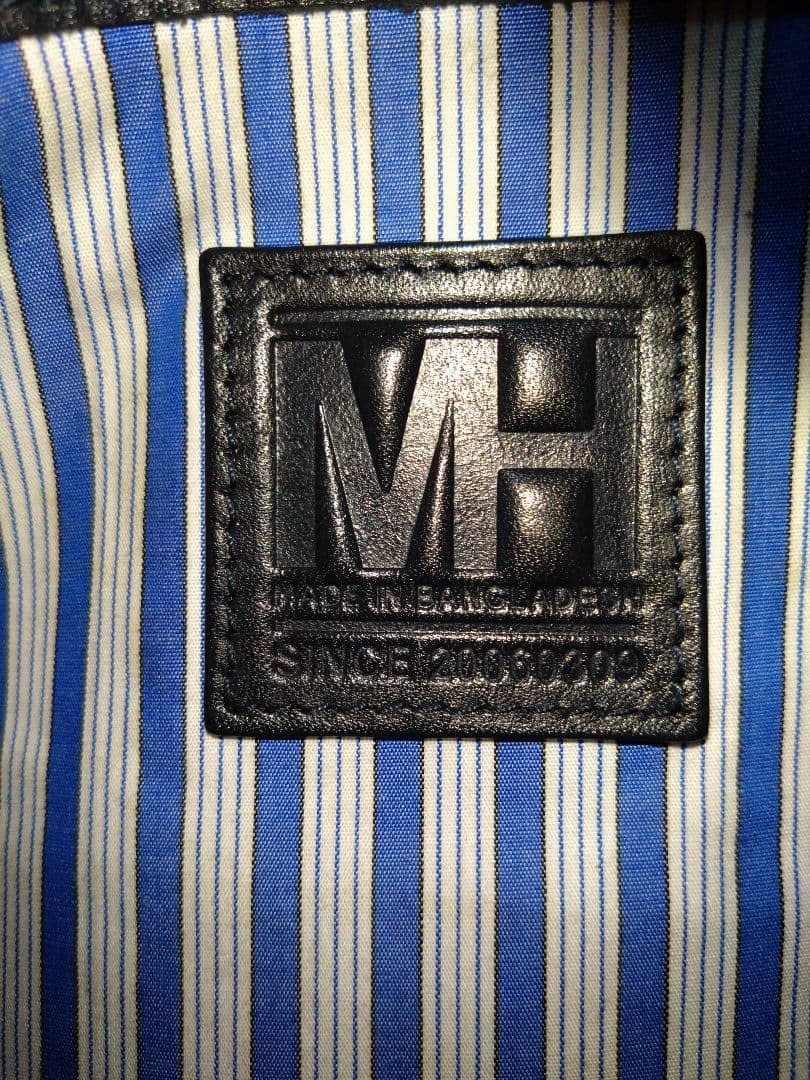 MotherHouse マザーハウス　レザートート　2way ネイビー　紺