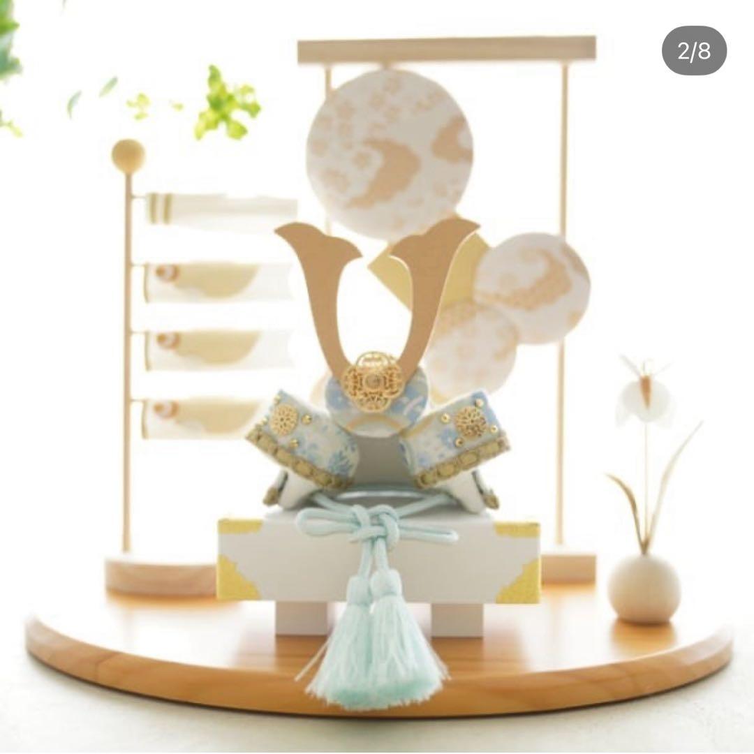 ＊削除予定☆写真追加☆未使用＊FOURGRACE＊白藍兜飾りセット