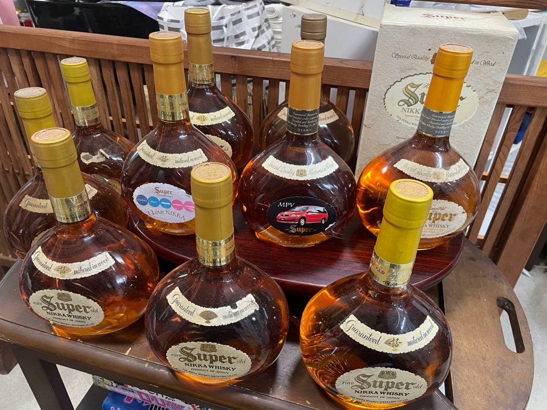 超貴重品　スーパーニッカウヰスキー　１０本ヴィンテージ　超希少品　大値引きします