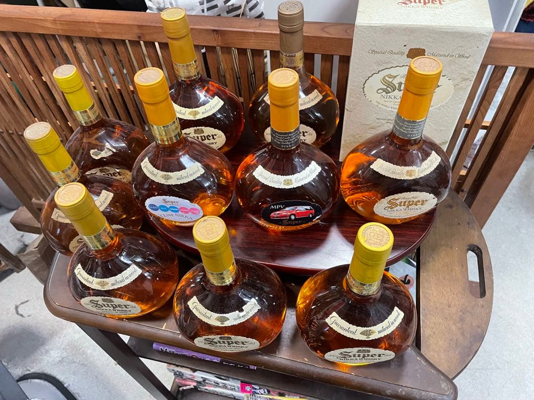 超貴重品　スーパーニッカウヰスキー　１０本ヴィンテージ　超希少品　大値引きします