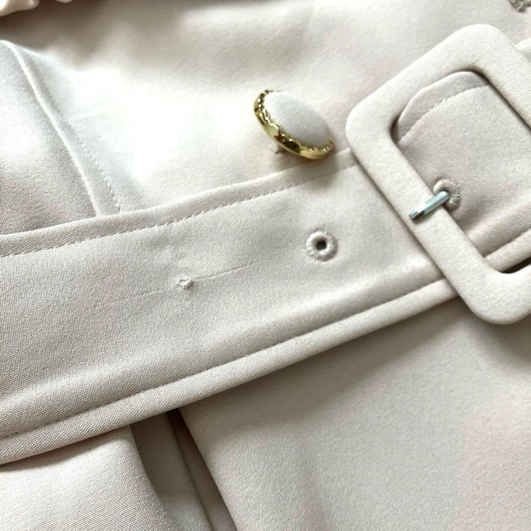 LIZ LISA リズリサ レースフリル襟 トレンチコート ベルト付 リボン