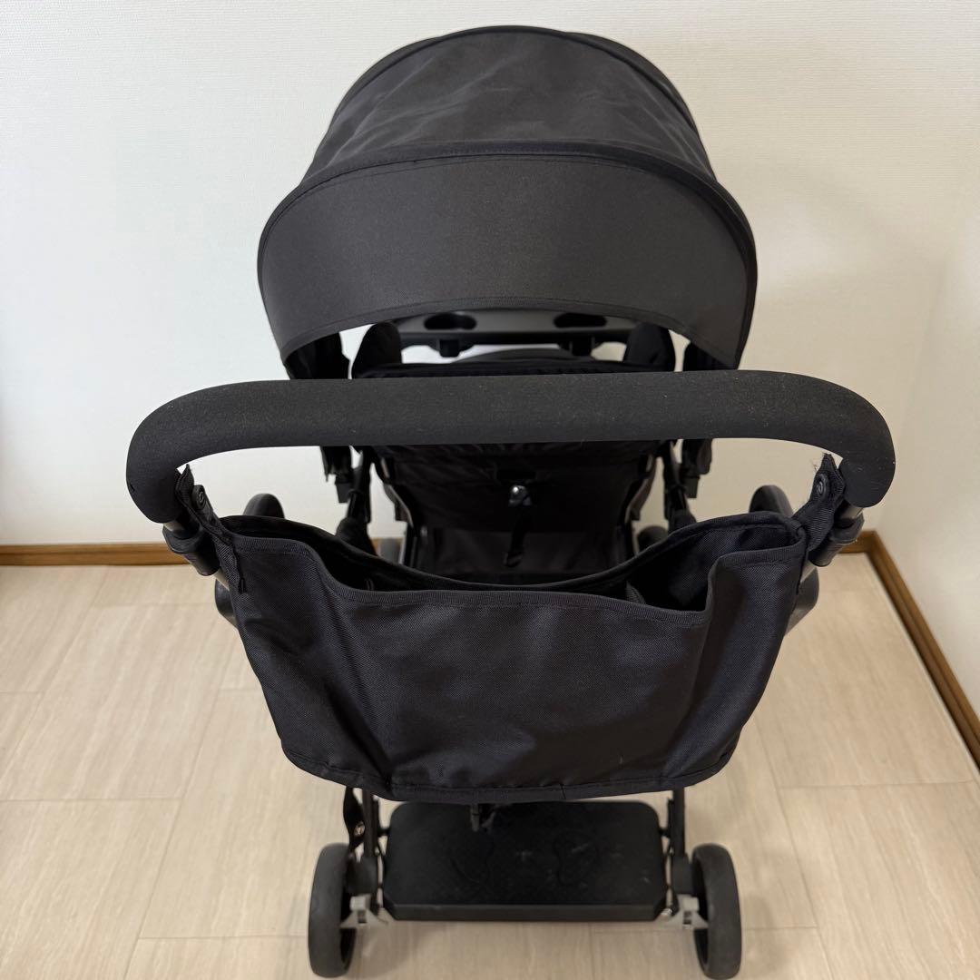 【極美品】カトージ KATOJI 2人でゴー 2人乗りベビーカー 限定色ブラック