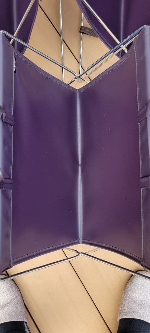 サキ R-357BR セルフワゴン レザースタイル PVC ブラウン ラゲッジ②