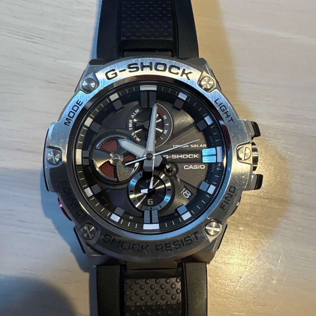 G-SHOCK ソーラー ブラック/シルバー