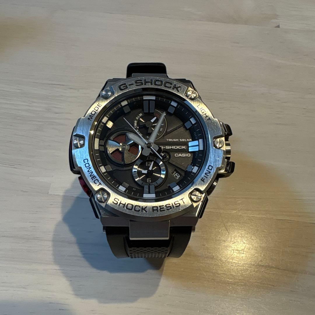 G-SHOCK ソーラー ブラック/シルバー