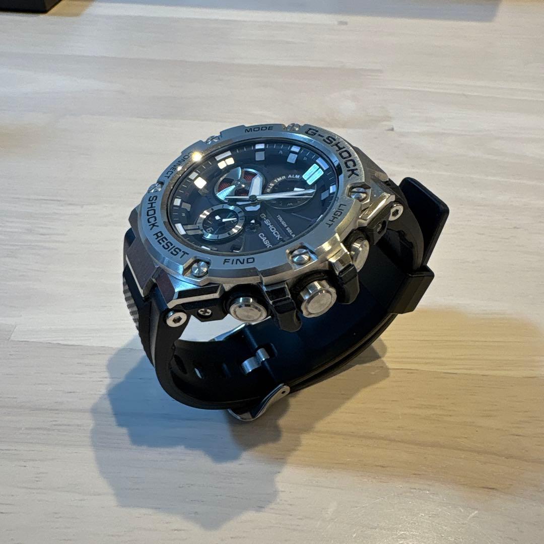 G-SHOCK ソーラー ブラック/シルバー