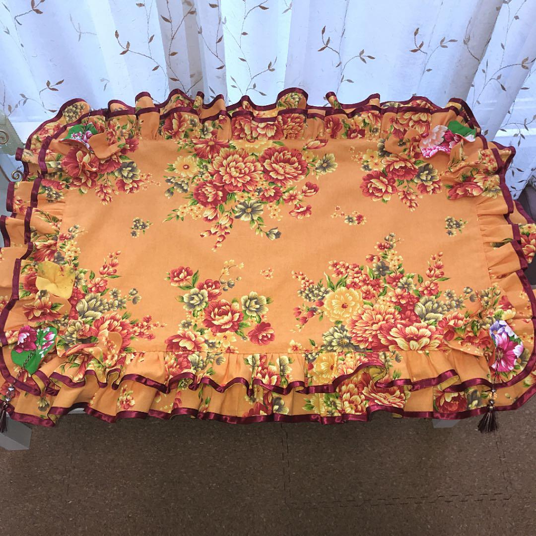 化粧台の上掛けと、敷きセット