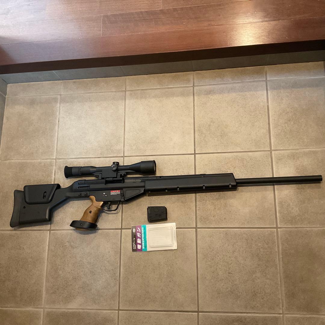91m/s東京マルイ純正電動ガンスナイパーライフルPSG-1良品メンテ済み