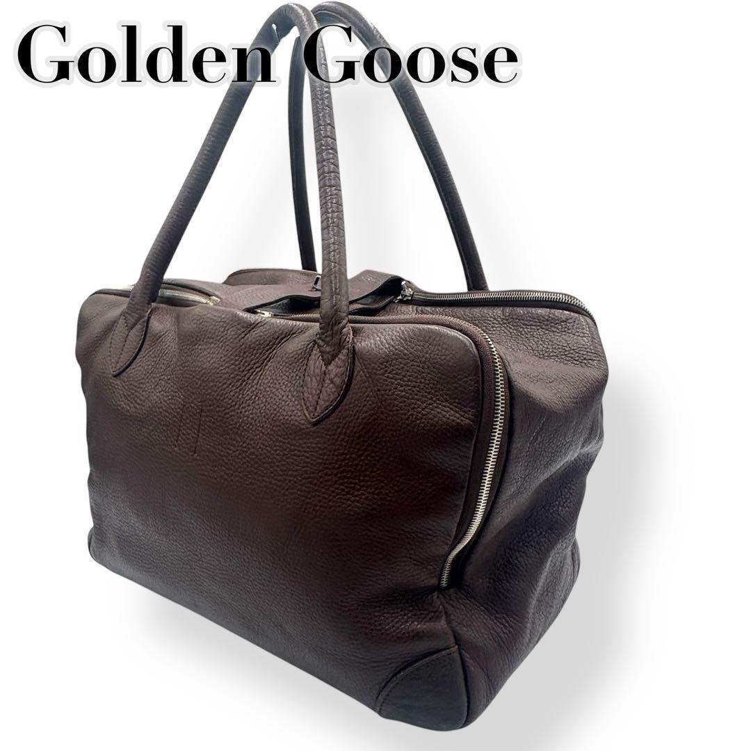 ゴールデングース EQUIPAGE エキパージュ　ボストン　ダークブラウン