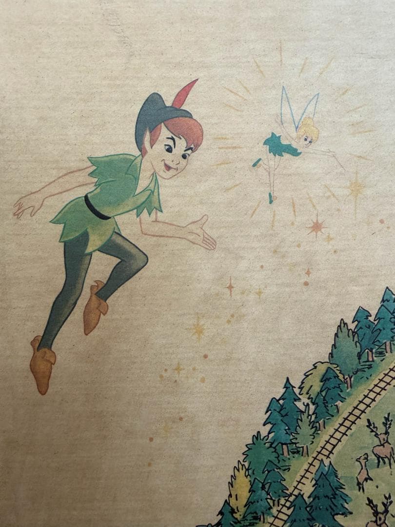 レトロ　ディズニー パネル　インテリア