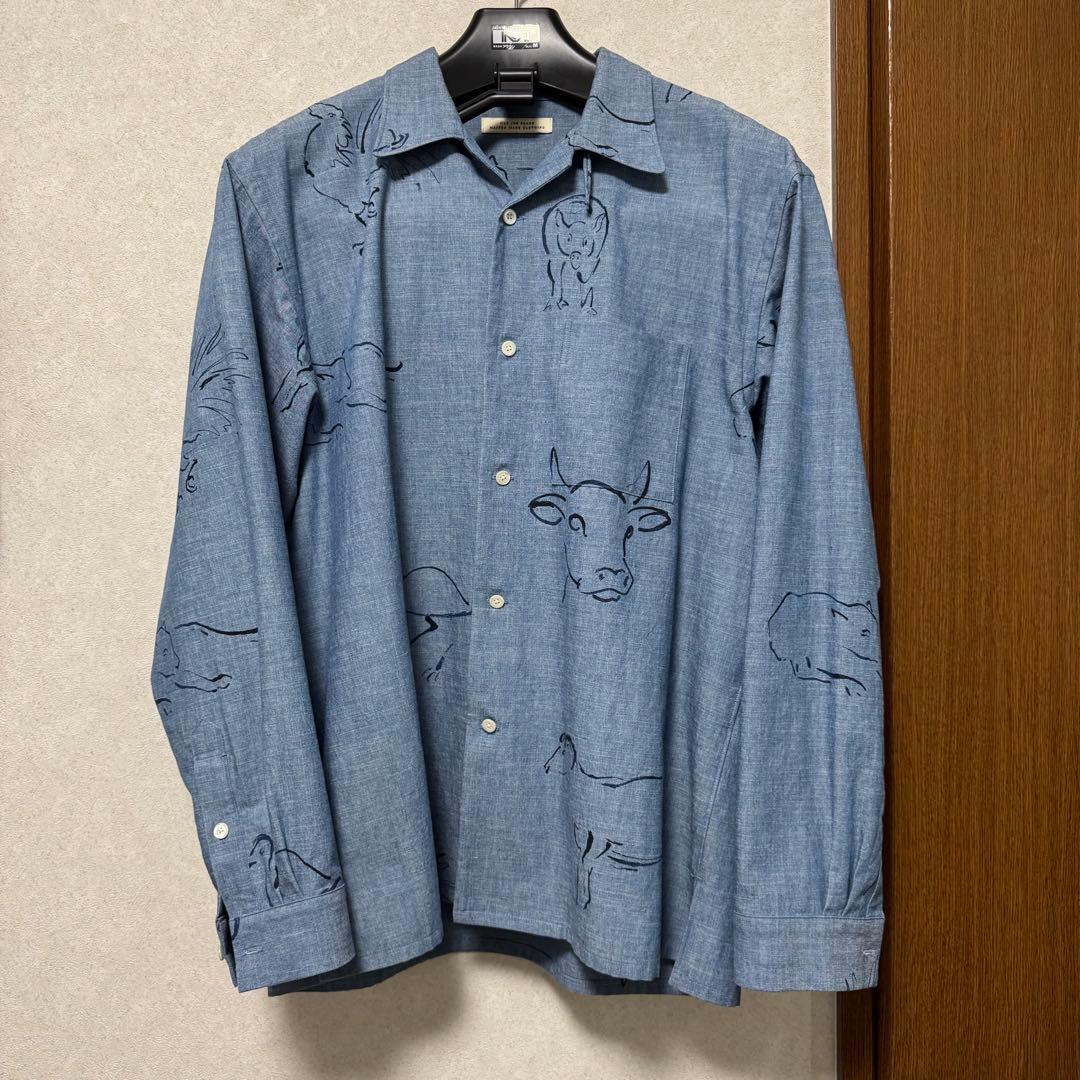 トップス OLD JOE OPEN COLLAR SHIRTS