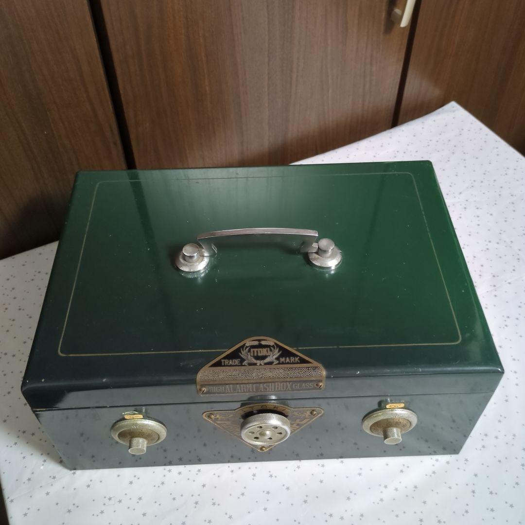 SALE　貴重　ITOKI　手提げ金庫　ベル付き　MADEIN　JAPAN