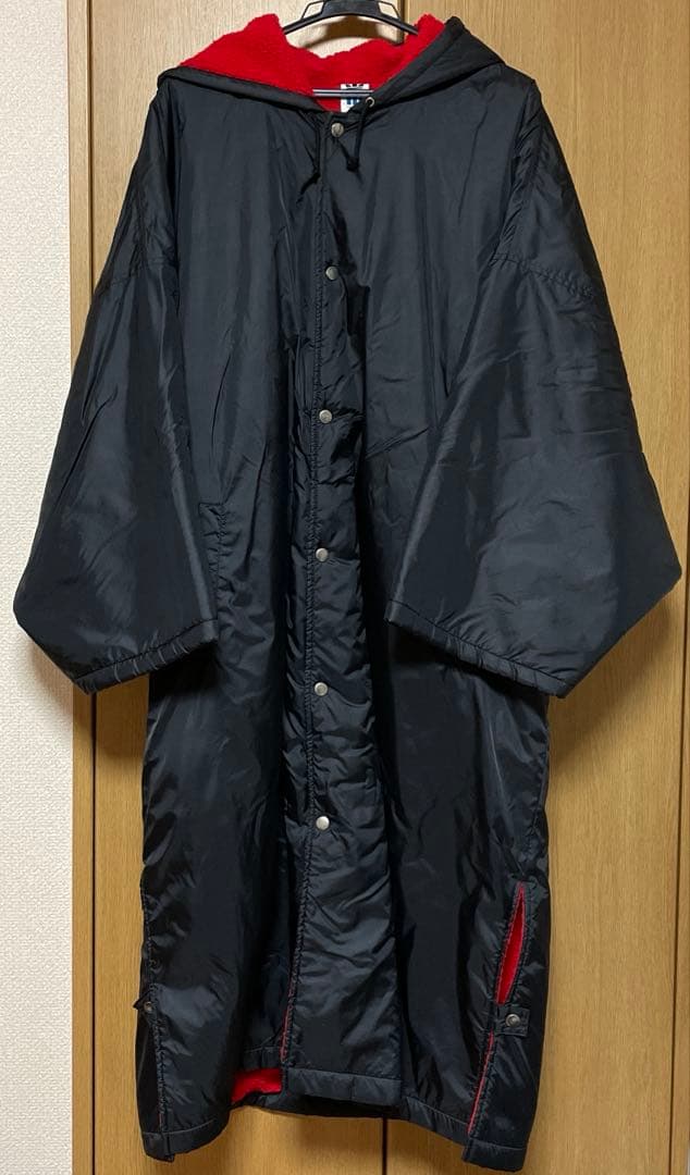 adidas ベンチコート　デサント　アディダス　ビッグロゴ　ビンテージ　裏ボア