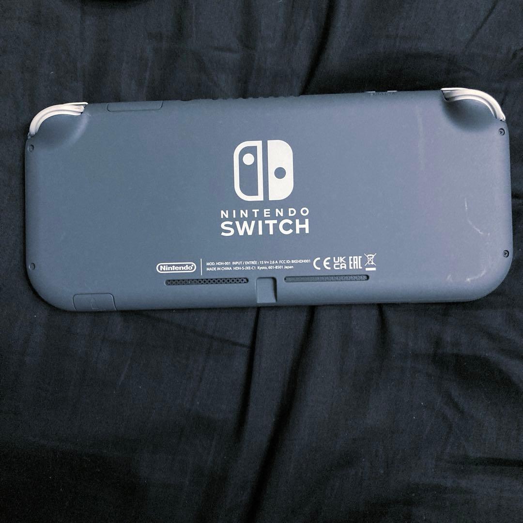 Switch Lite スイッチライト　本体　グレー　モンハンライズ