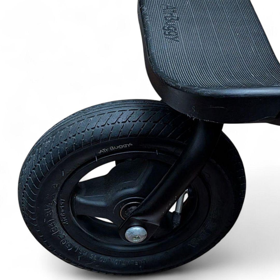 状態◎ エアバギー ココ 空気入付 カーキ 三輪 ブレーキ ベビーカー