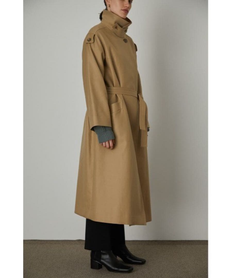 RIMARK 黒ネイビー　トレンチコート　Over size maxi coat