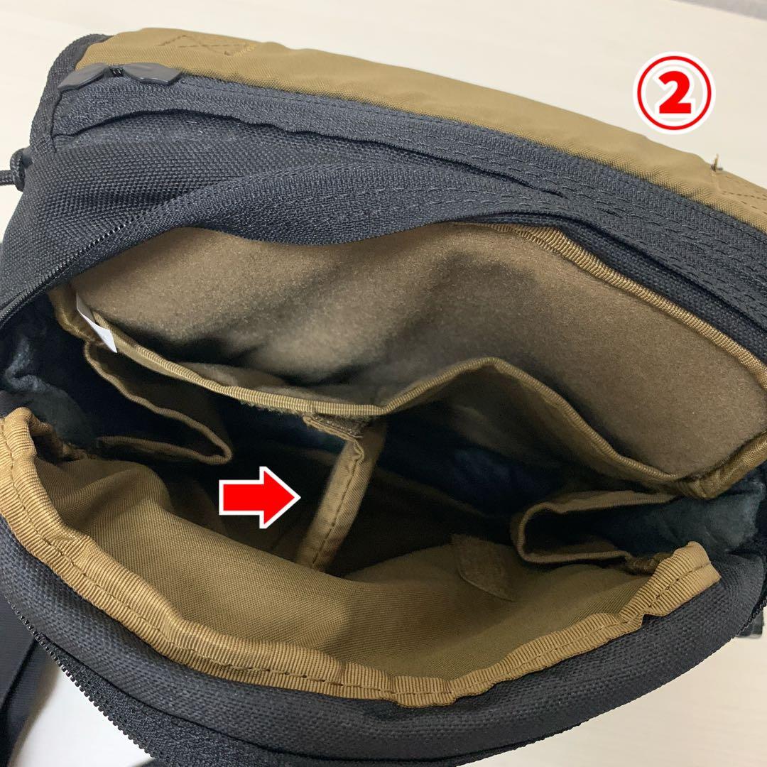 HAZARD4 （ハザード４）KATO(カト) メッセンジャーバッグ　ブラック