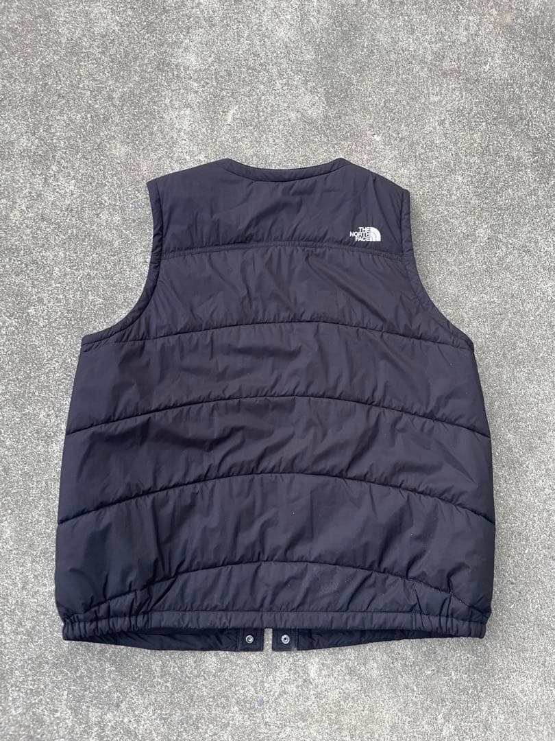 【美品】ノースフェイス　メドウウォームベスト　XLサイズ　ブラック