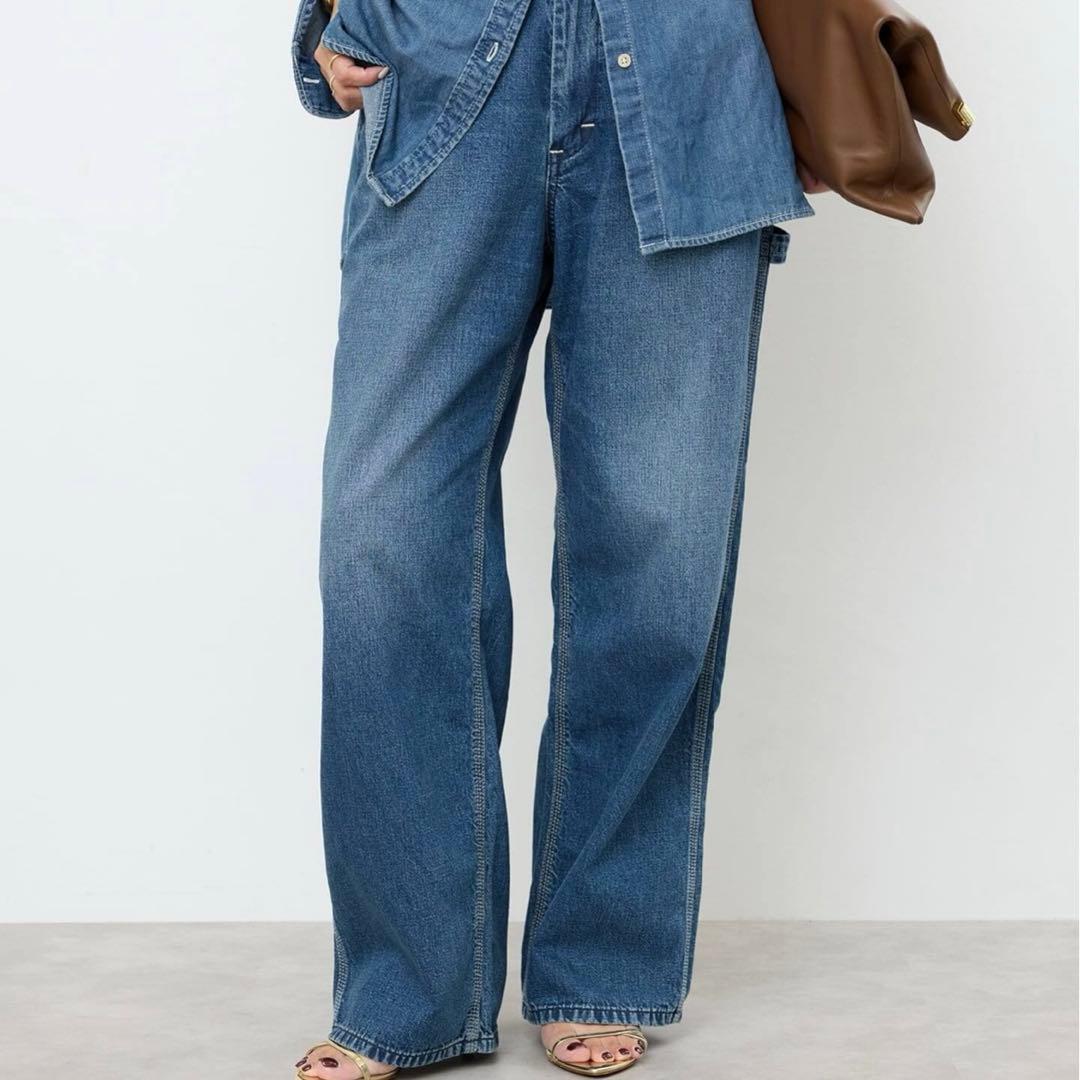 ドゥーズィエムクラス　別注　Lee ペインターデニム　34