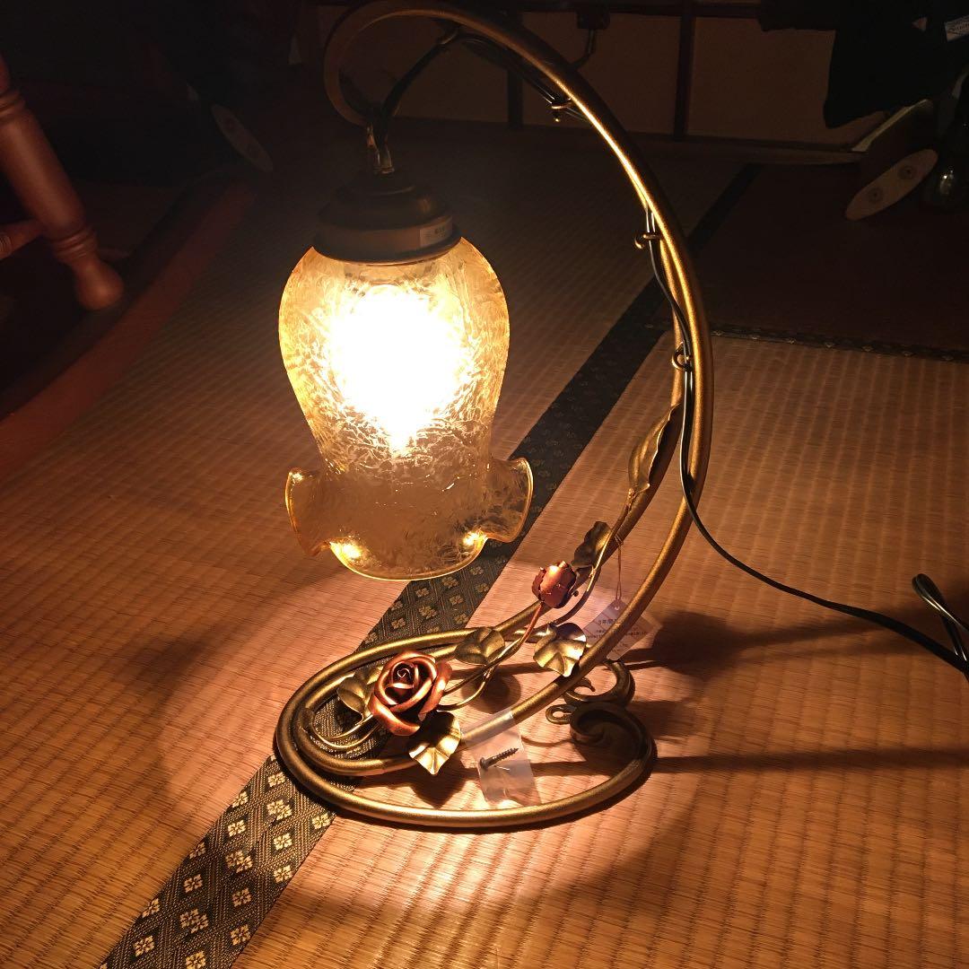 レアな昭和のアイアンランプ