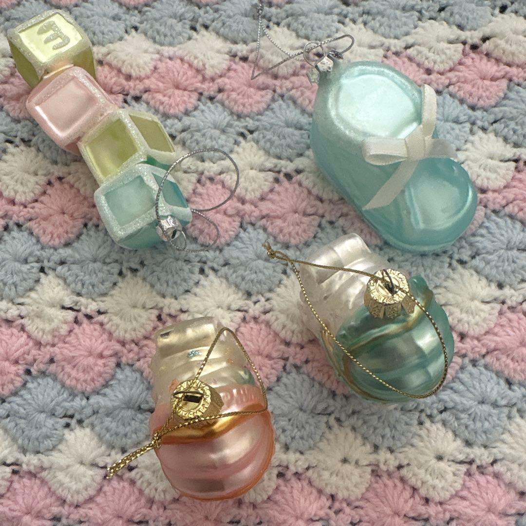 7058. パステル・baby ベビー オーナメント