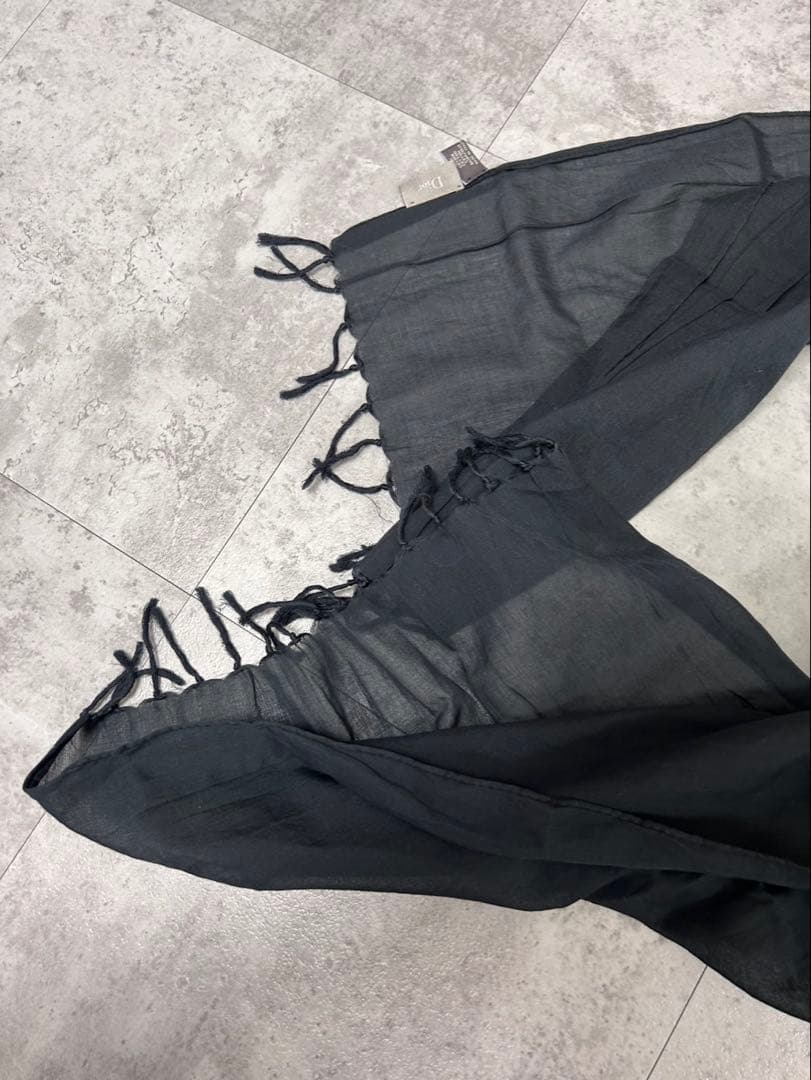 Dior Homme SS05 フリンジ　スカーフ　ストール