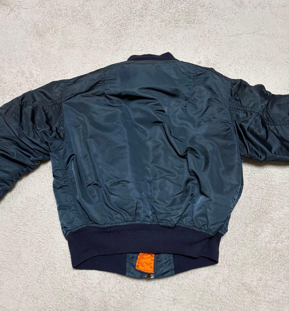 MA-1 短丈 ネイビージャケット