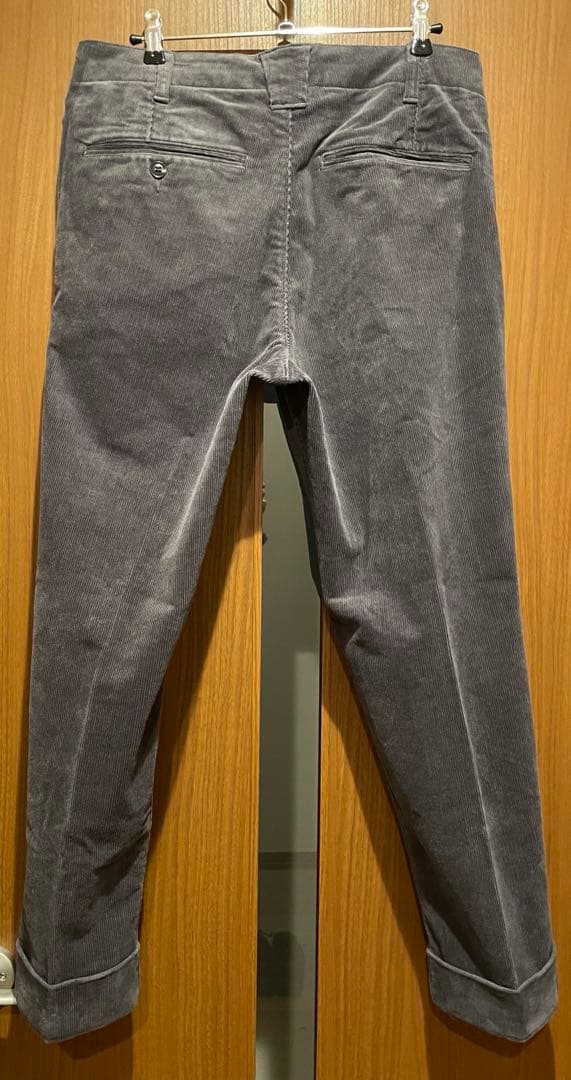 パンツ EGO TRIPPING WIDE FOLDBACK TROUSERS(CH)