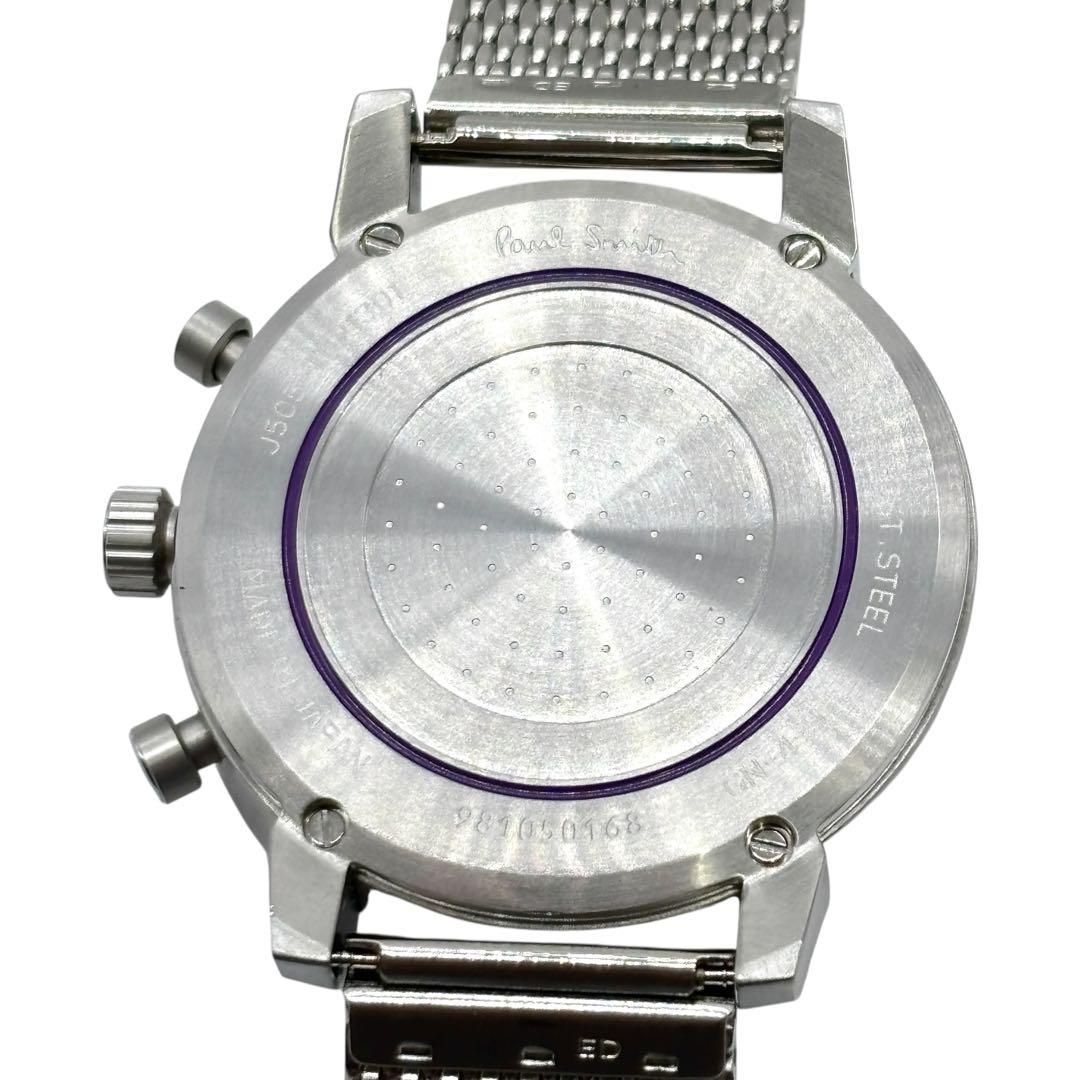 ポールスミス 腕時計 メンズ クロノグラフ J505 メッシュベルト デイト