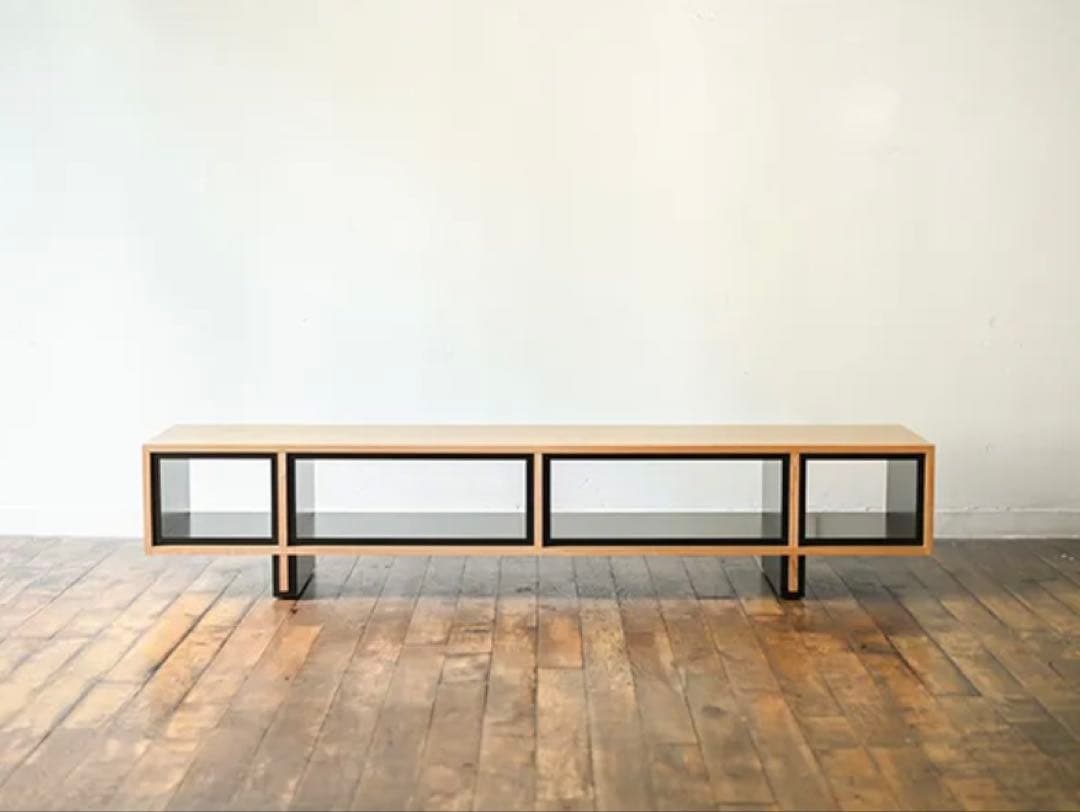 木製ラック・ウッドラック Landscape Products Cabinet Low Walnut